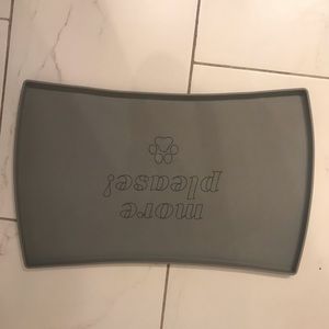 Rubber Dog/Cat Food Mat